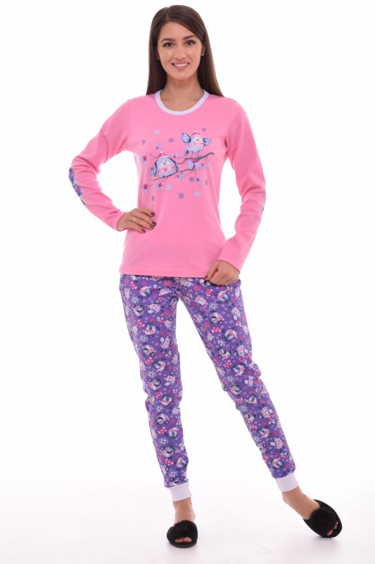 Women's pajamas 1-120a (pink)