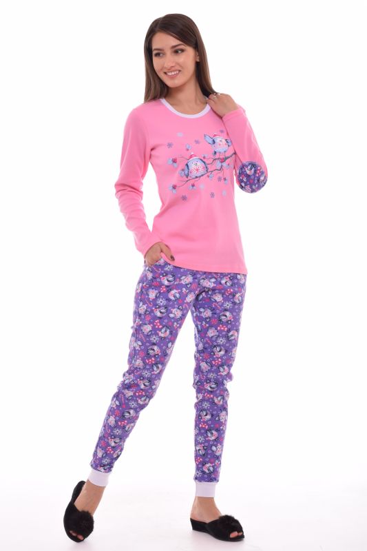 Women's pajamas 1-120a (pink)