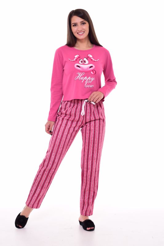 Women's pajamas 1-193 (pink) Bull