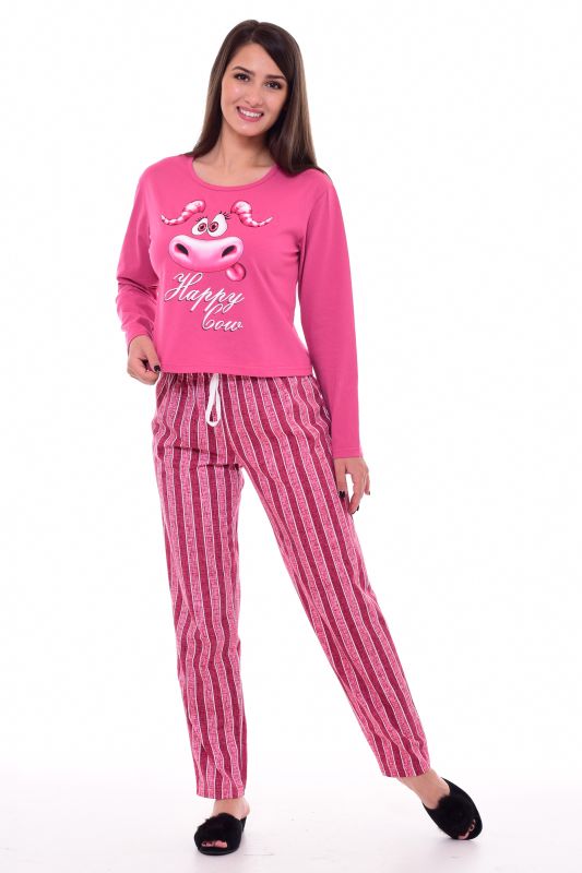 Women's pajamas 1-193 (pink) Bull