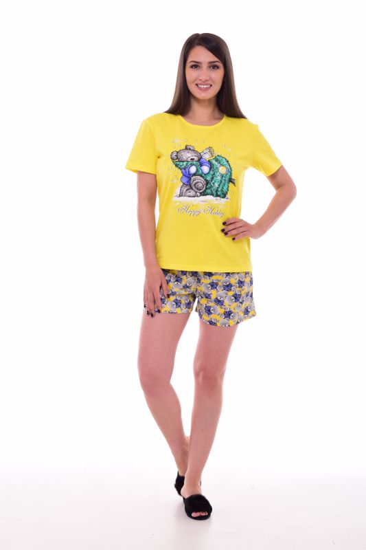 Women's pajamas 1-196a (lemon)