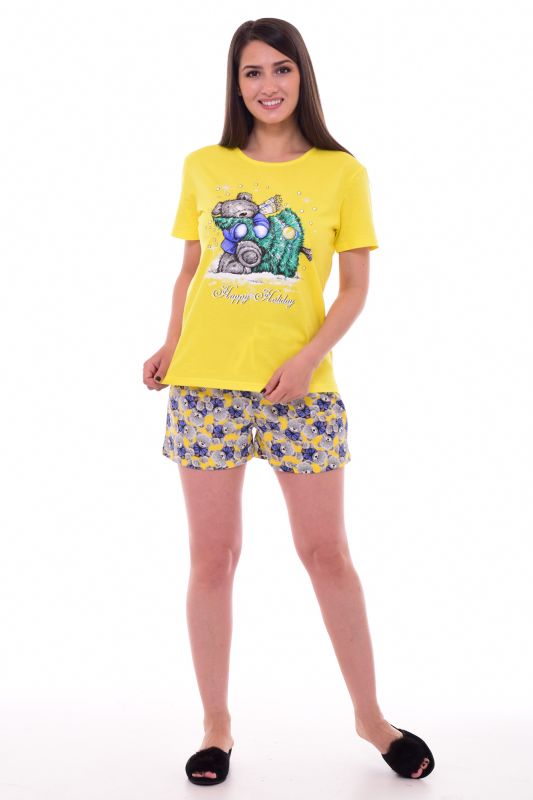 Women's pajamas 1-196a (lemon)