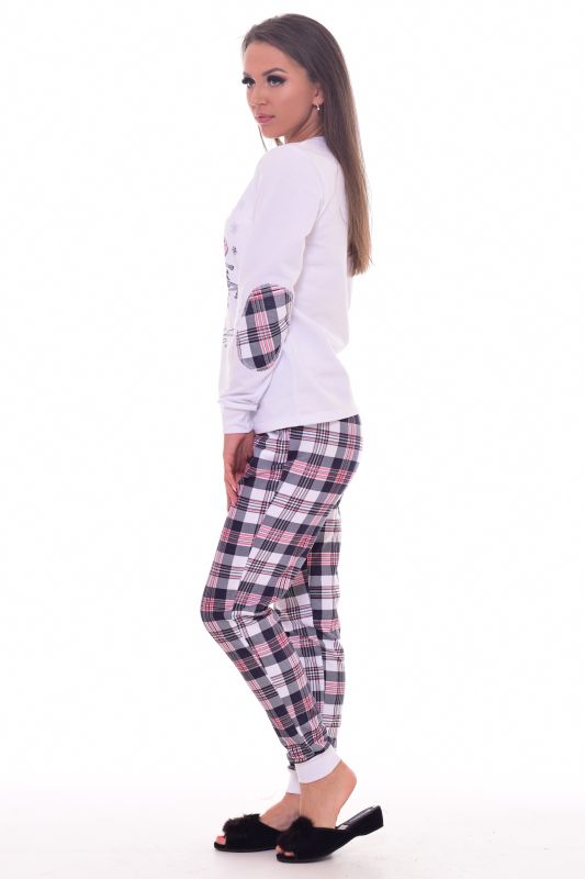 Women's pajamas 1-198a (white)