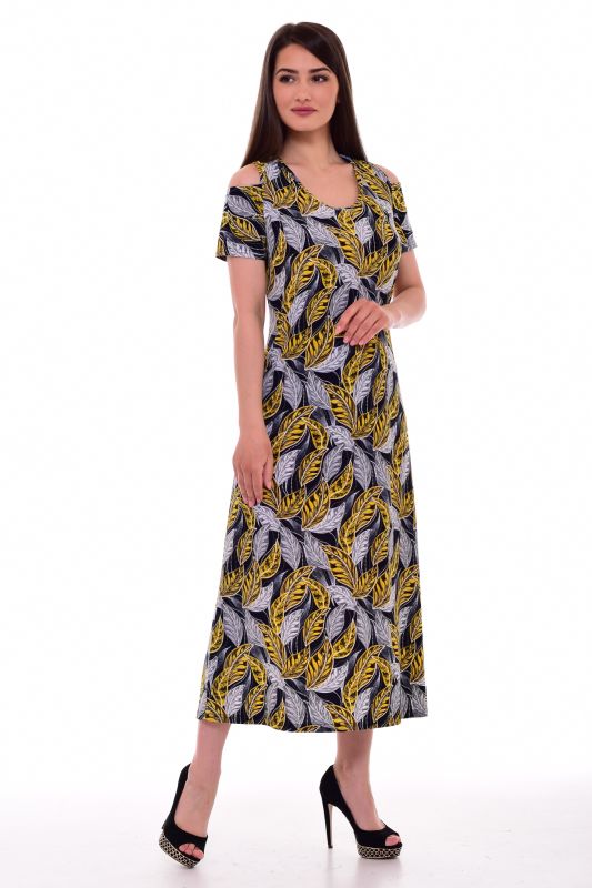 Women's sundress 4-079b (mustard)