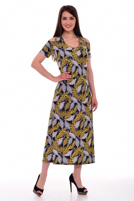 Women's sundress 4-079b (mustard)