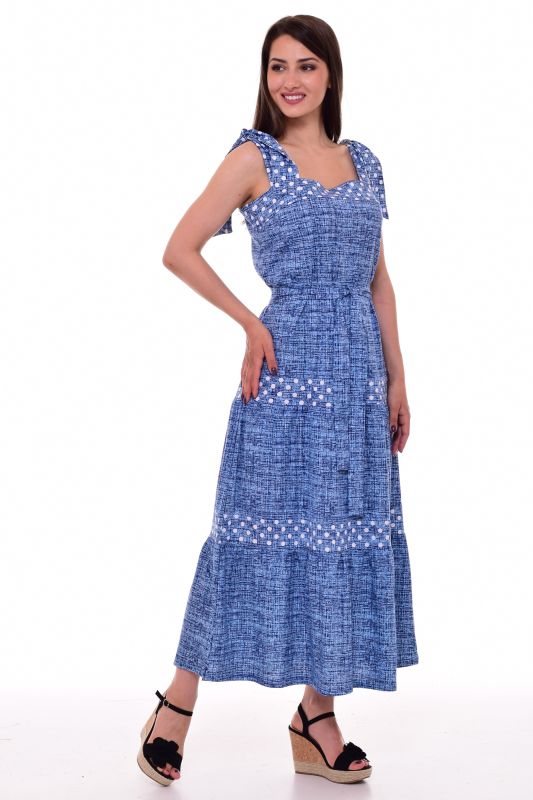 Women's sundress 4-086g (indigo)