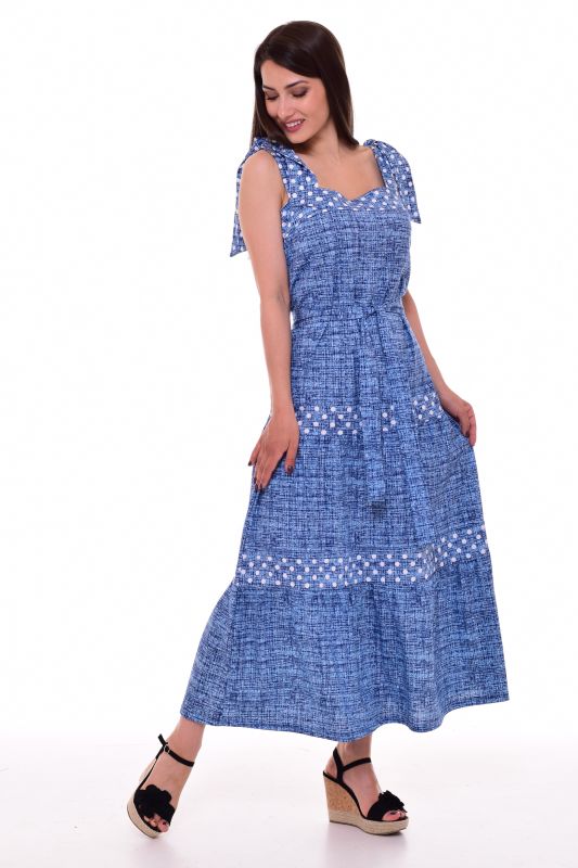 Women's sundress 4-086g (indigo)