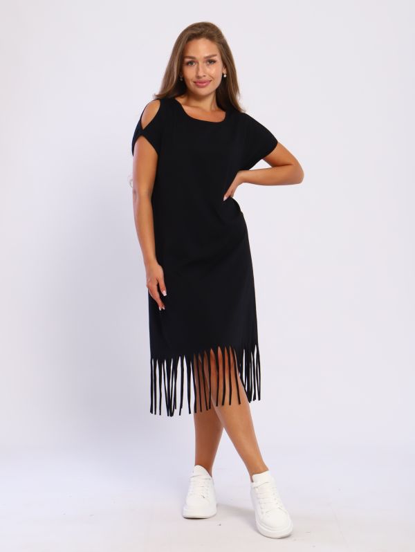 Women's Dress 4-104A (black)