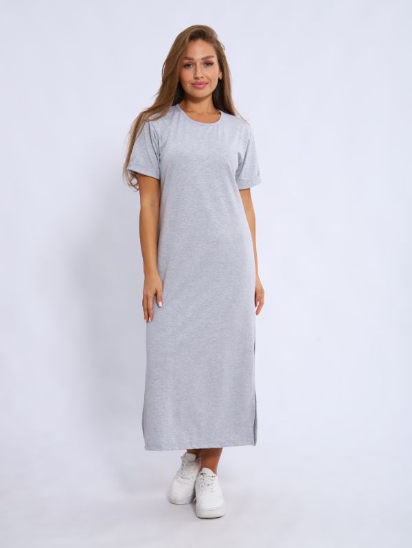 Women's tunic 4-105b (grey melange)