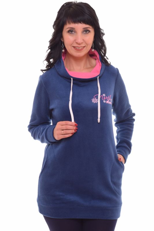 Women's sweatshirt 6-107g (blue)