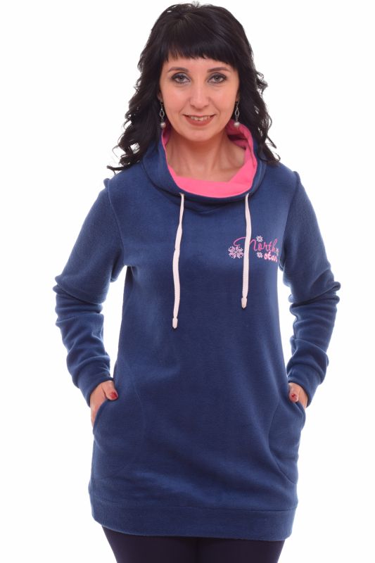 Women's sweatshirt 6-107g (blue)