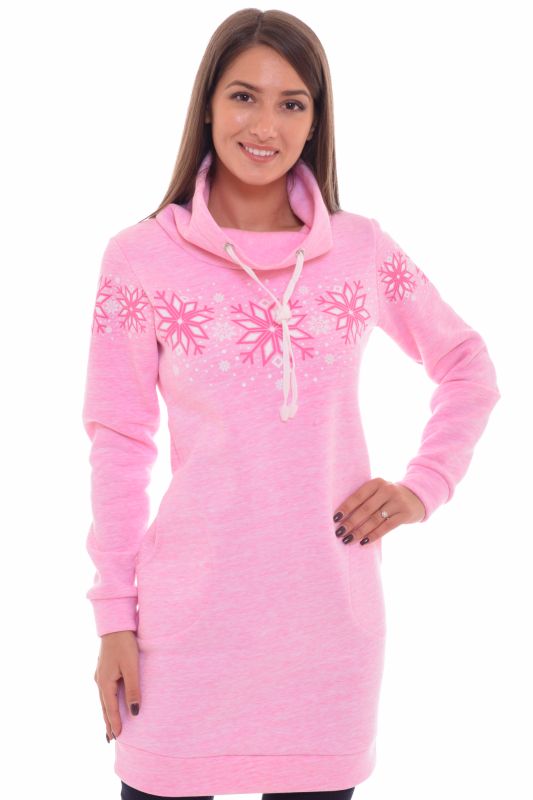 Women's sweatshirt 6-126 (pink)