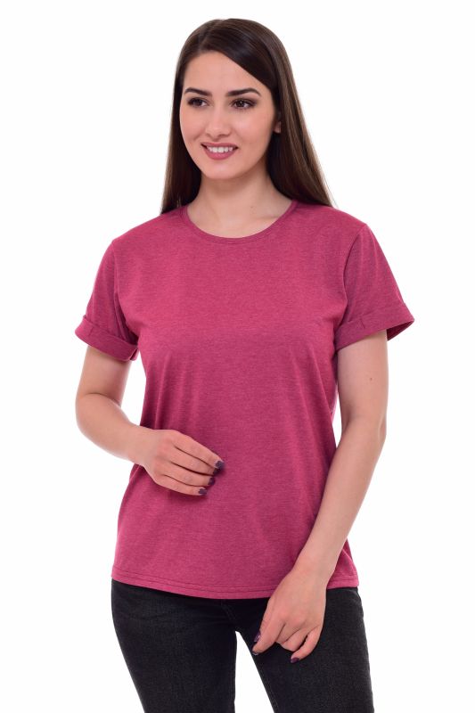 Women's T-shirt 6-169k (raspberry)