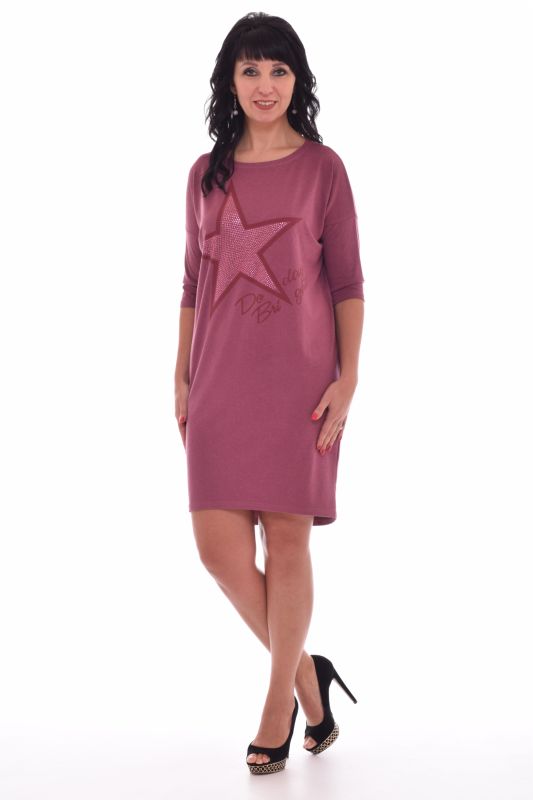 * Women's dress F-1-01 Stella (dry rose)