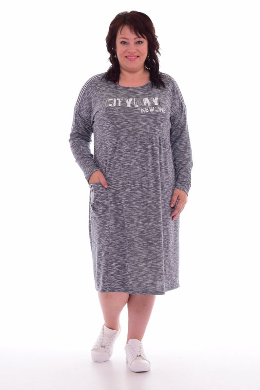 * Women's dress F-1-37A (grey)