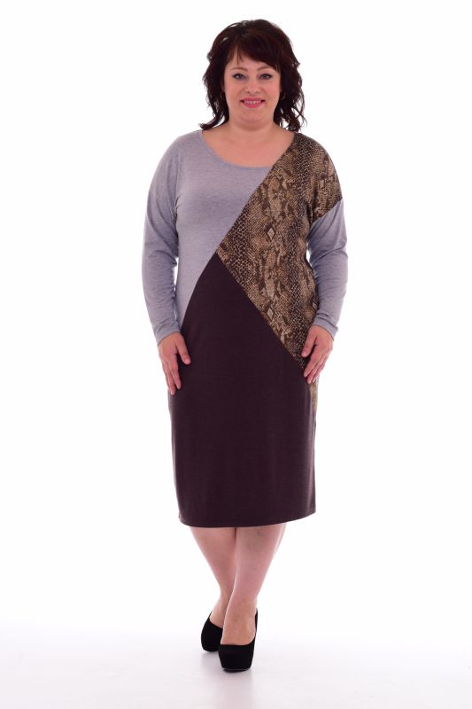 * Women's dress F-1-39a (chocolate)