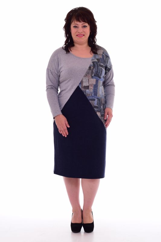 * Women's dress F-1-39b (dark blue)