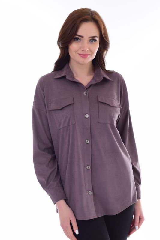 * Women's shirt F-2-22b (dry rose)