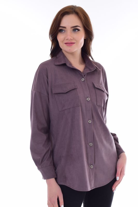 * Women's shirt F-2-22b (dry rose)